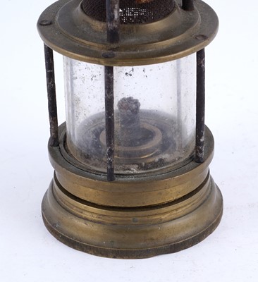 Lot 244 - A ‘Clanny’ miner’s lamp