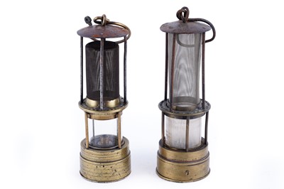 Lot 174 - Two ‘Mueseler’ type safety lamps