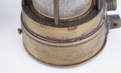 Lot 174 - Two ‘Mueseler’ type safety lamps