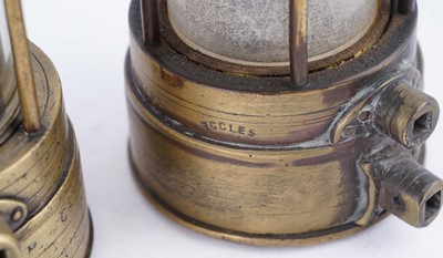 Lot 174 - Two ‘Mueseler’ type safety lamps