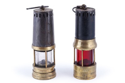 Lot 210 - Two ‘Marsaut’ type lamps