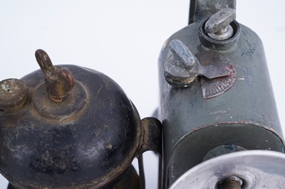 Lot 188 - A collection of seven carbide lamps