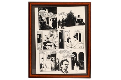 Lot 102 - Doctor Who comic artwork by Arthur Ranson