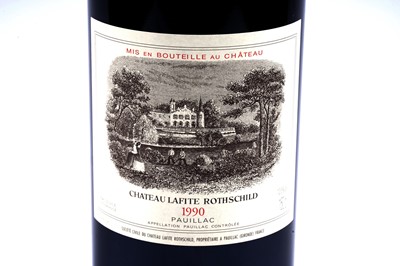 Lot 611 - Chateau Lafite Rothschild 1990 Pauillac 1er Cru Classe