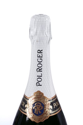 Lot 589 - Two bottles of Pol Roger Reserve Brut Champagne
