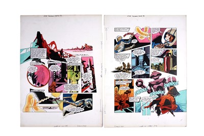 Lot 344 - Original artwork for Tomorrow People by John M. Burns