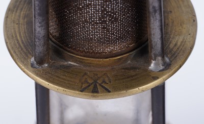 Lot 158 - Three lamps, including two 'Muesler' type lamps