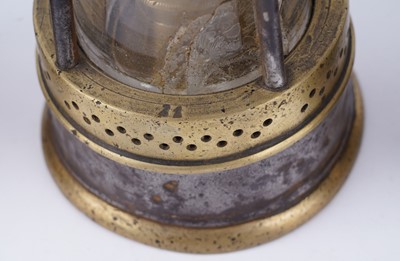 Lot 158 - Three lamps, including two 'Muesler' type lamps