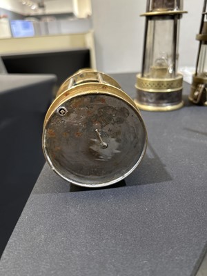 Lot 158 - Three lamps, including two 'Muesler' type lamps