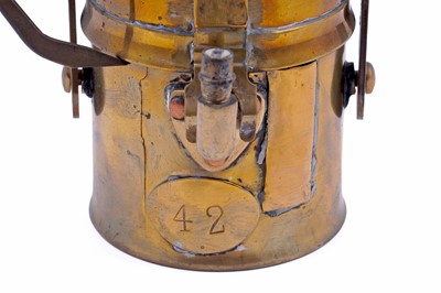 Lot 240 - A collection of six carbide lamps