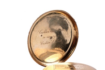 Lot 432 - Attributed to Breguet: a yellow gold cased quarter repeating pocket watch with parachute balance
