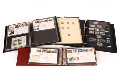 Lot 202 - A collection of stamps and first-day covers