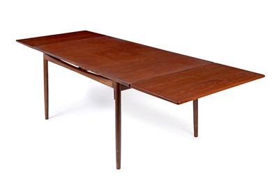 Lot Ib Kofod-Larsen for G Plan Danish: a teak extending dining table