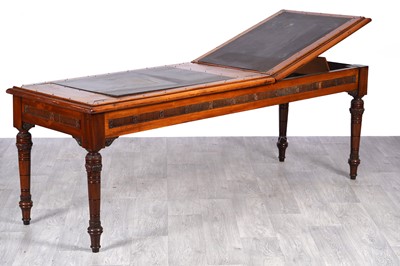 Lot 2 - A 19th Century mahogany examiner's table