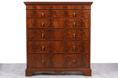 Lot 66 - CWS Cabinet Factory: a mahogany chest of drawers