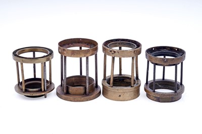 Lot 166 - A collection of lamp parts