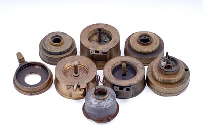 Lot 166 - A collection of lamp parts