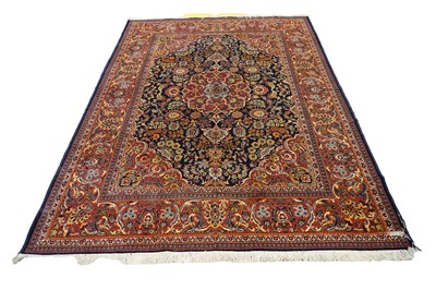 Lot 148 - A late 20th Century Kashan carpet