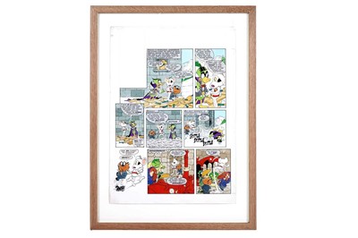 Lot 272 - Original Look-In artwork featuring Danger Mouse