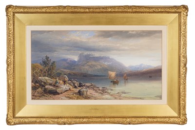 Lot 608 - Thomas Miles Richardson Jnr. - Ben Venue | watercolour