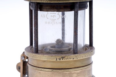 Lot 233 - Four ‘Protector’ type miners’ lamps