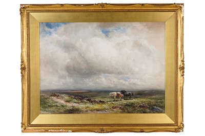 Lot 613 - Wycliffe Egginton - Horses on the moor | watercolour