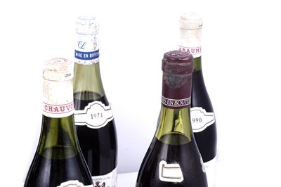 Lot 599 - Nine mixed bottles from Chauvot-Labaume