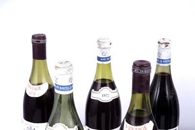 Lot 599 - Nine mixed bottles from Chauvot-Labaume