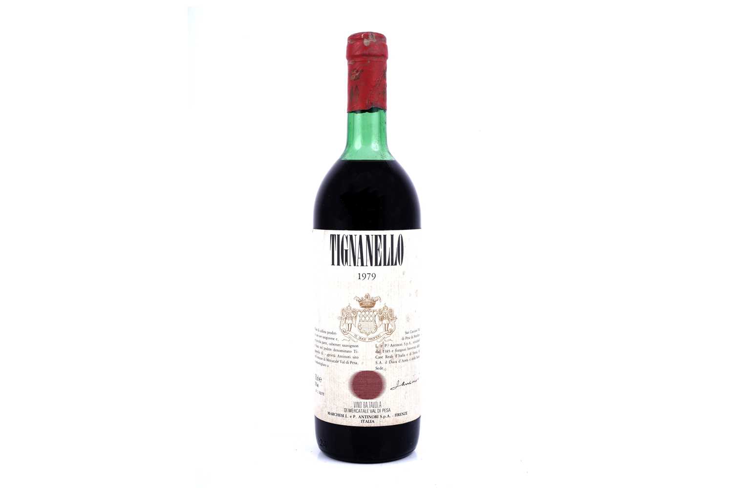 Lot 618 - Antinori Tignanello 1979