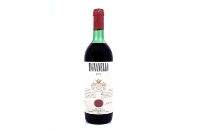 Lot 618 - Antinori Tignanello 1979