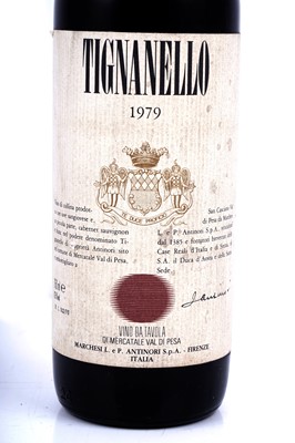 Lot 618 - Antinori Tignanello 1979
