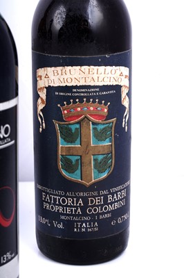 Lot 619 - Six mixed bottles of Brunello Di Montalcino