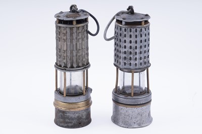 Lot 189 - Two early 20th Century ‘Koehler Permissible’ type miners' lamps