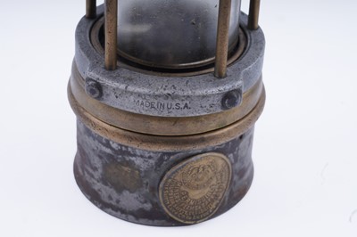 Lot 189 - Two early 20th Century ‘Koehler Permissible’ type miners' lamps