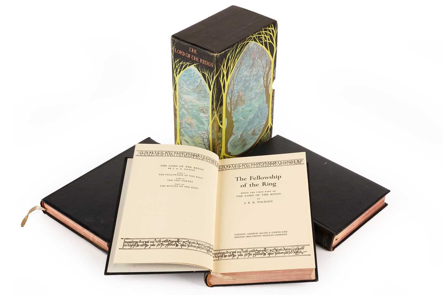 Lot 9 - Tolkien (J.R.R.), The Lord Of The Rings 1963 3 vol. box set