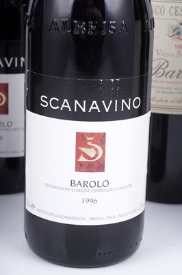 Lot 621 - Seven bottles of mixed Barolo