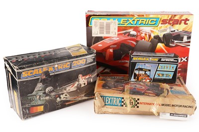 Lot 112 - A selection of boxed Scalextric