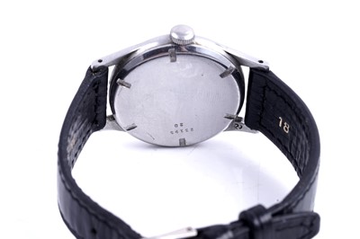 Lot 414 - Longines: a stainless steel cased manual wind wristwatch
