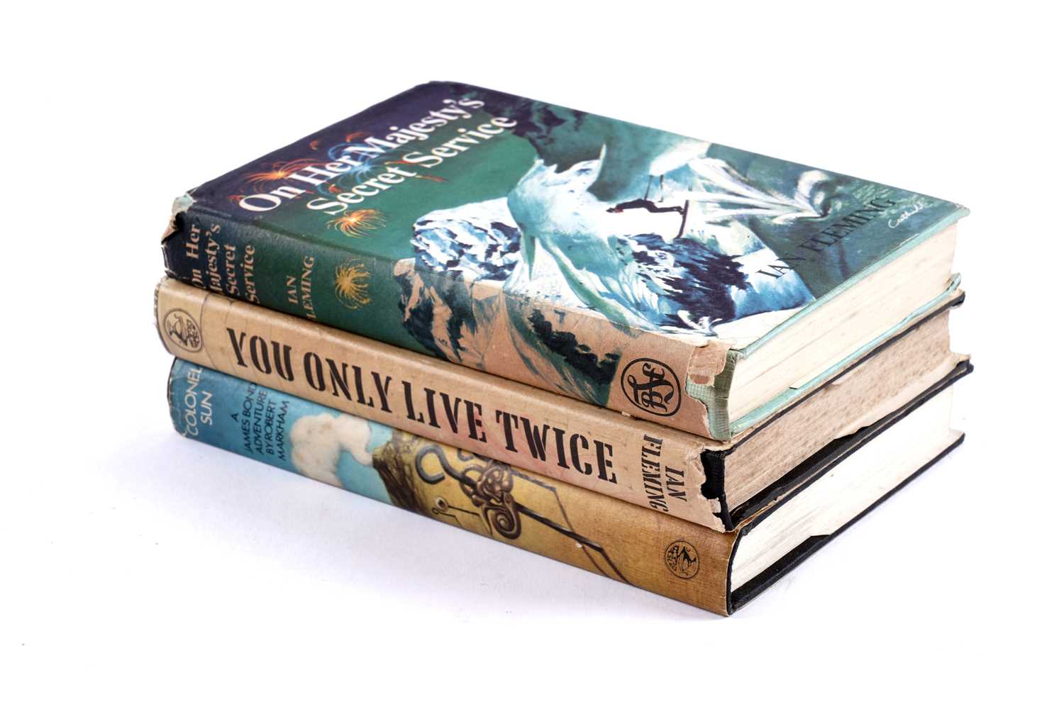 Lot 14 - Three James Bond novels