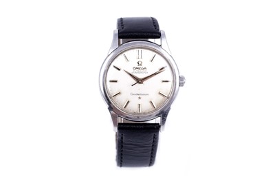 Lot 411 - Omega Constellation: a stainless steel cased automatic wristwatch