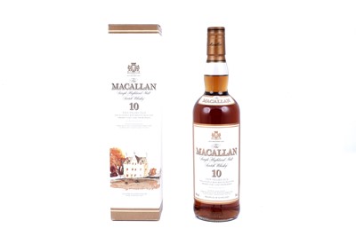 Lot 566 - The Macallan 10 Year Old Single Highland Malt Scotch Whisky