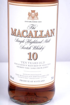 Lot 566 - The Macallan 10 Year Old Single Highland Malt Scotch Whisky