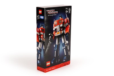 Lot 119 - A boxed Lego set 10302 Transformers Optimus Prime