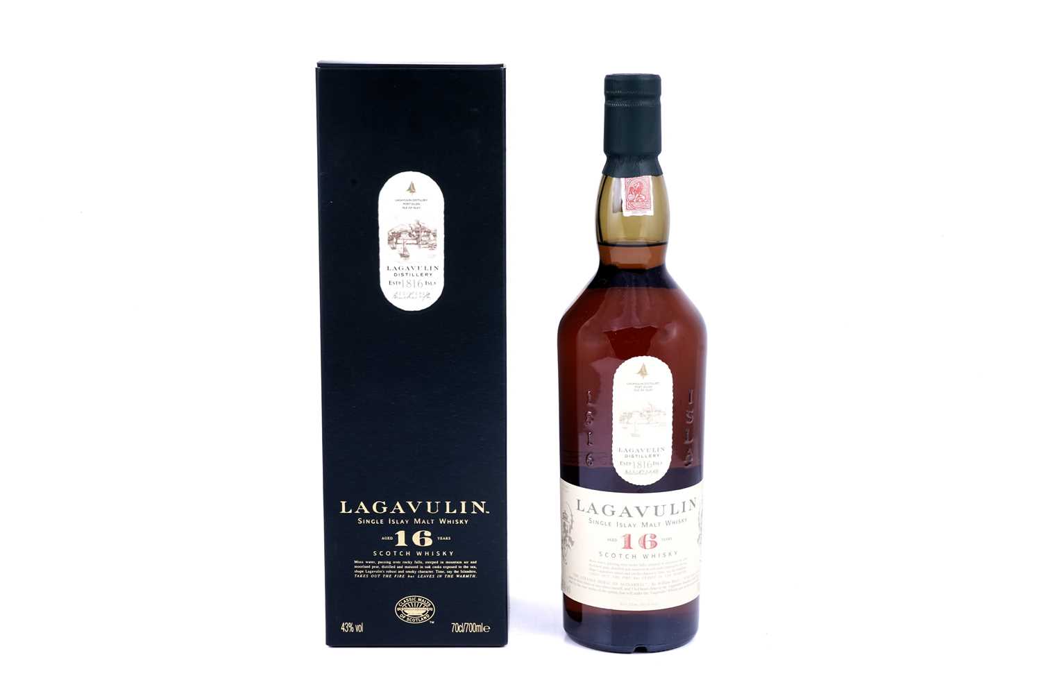 Lot 554 - Lagavulin 16 Year Old Single Islay Malt Whisky