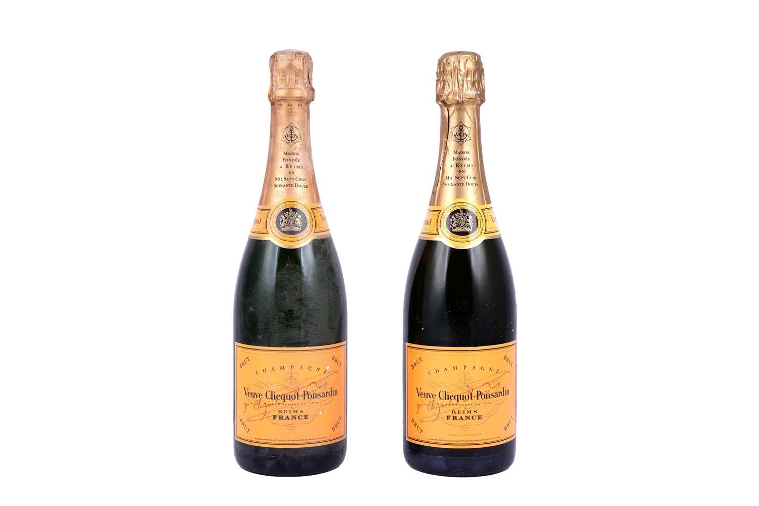 Lot 583 - Two bottles of Veuve Cliquot Ponsardin Champagne