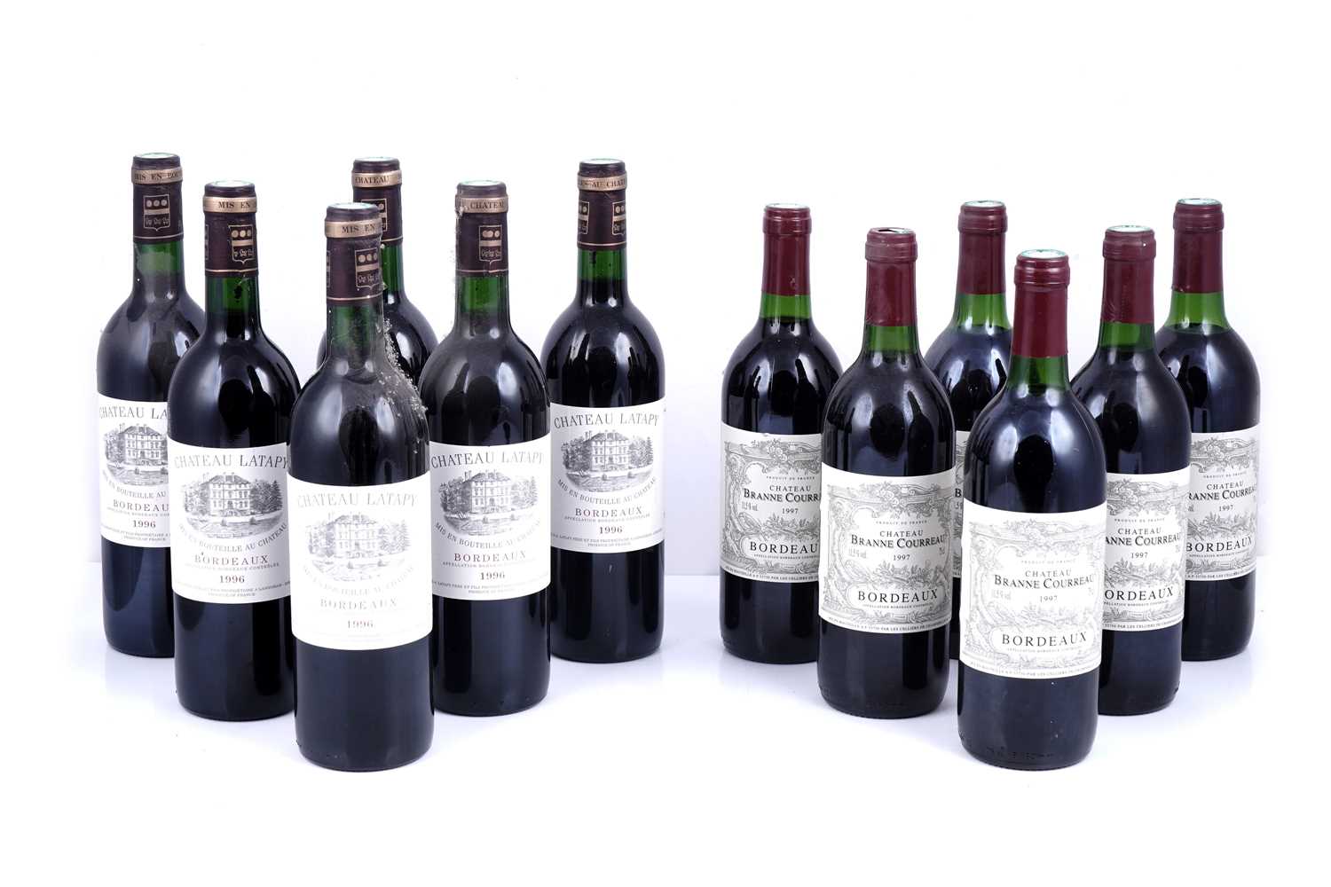 Lot 601 - Twelve bottles of mixed Bordeaux red wine