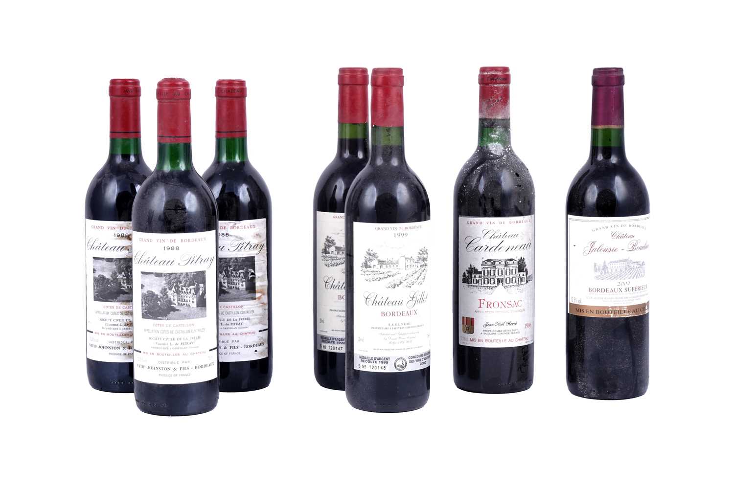 Lot 602 - Seven bottles of mixed Bordeaux red wine