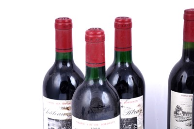 Lot 602 - Seven bottles of mixed Bordeaux red wine