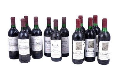 Lot 603 - Twelve bottles of mixed Bordeaux red wine