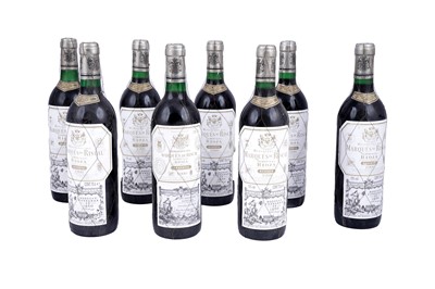 Lot 614 - Eight bottles of Marqués De Riscal Rioja Reserva